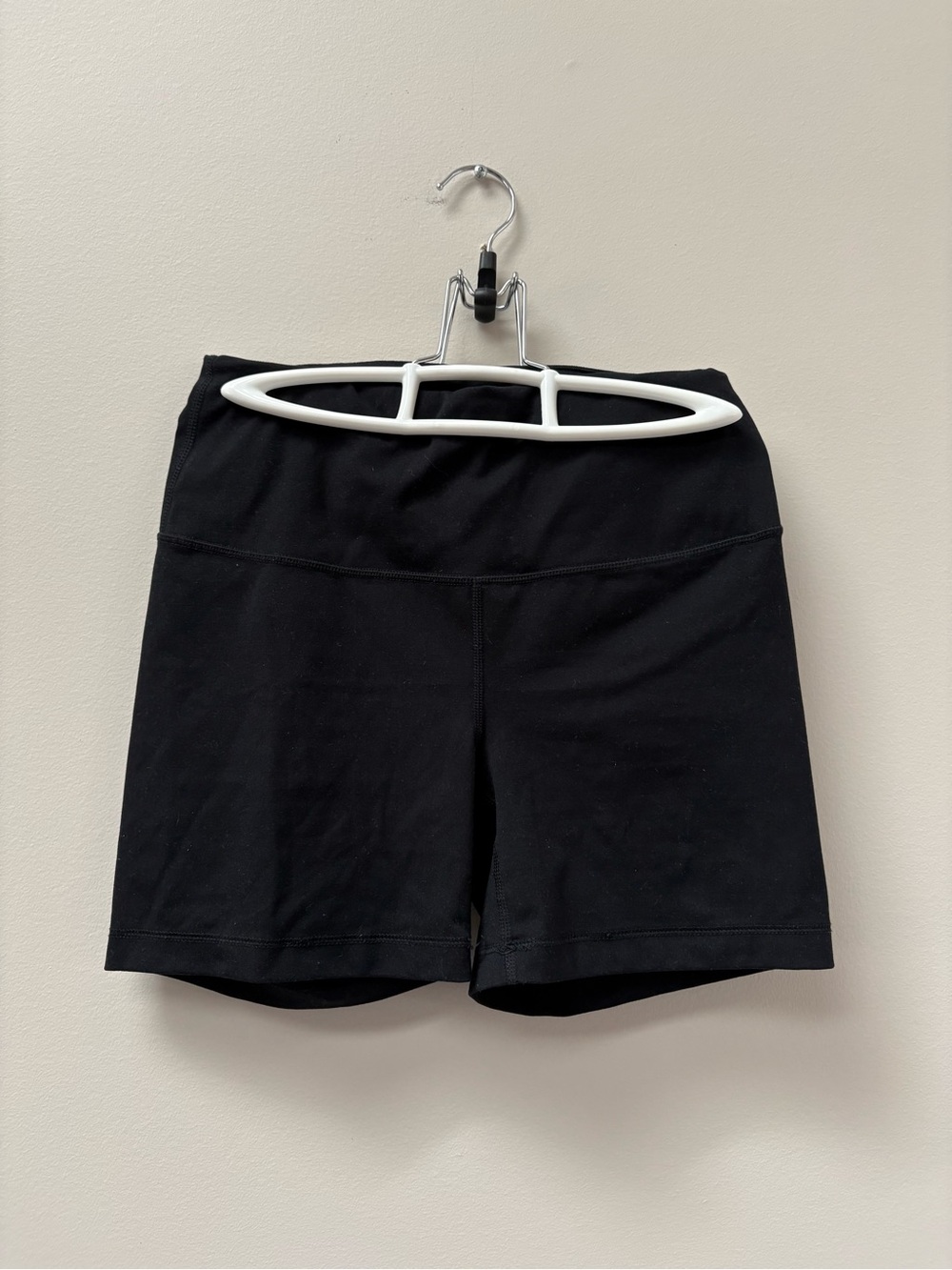 Yogalicious Black High-Rise Biker Shorts